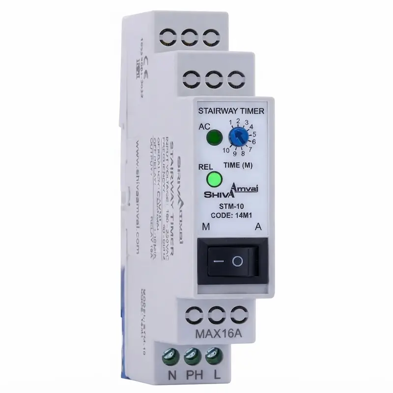 تایمر راه پله سری M شیوا امواج مدل STM-10 کد 14M1