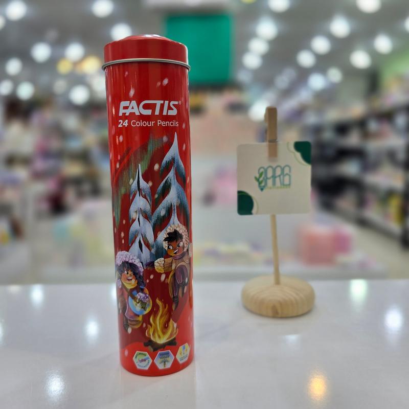 مداد رنگی لوله ای فکتیس 