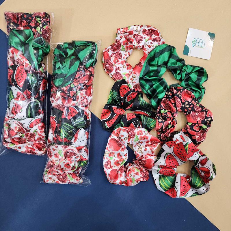 کش اسکرانچی ساتن یلدایی