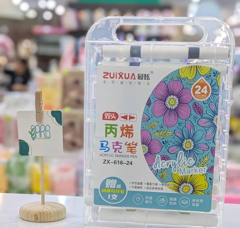 ماژیک اکرولیک 24 رنگ 