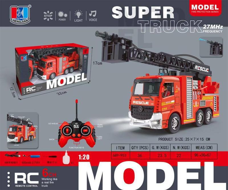 ماشین کنترلی آتش نشانی 6 کانال 953-689