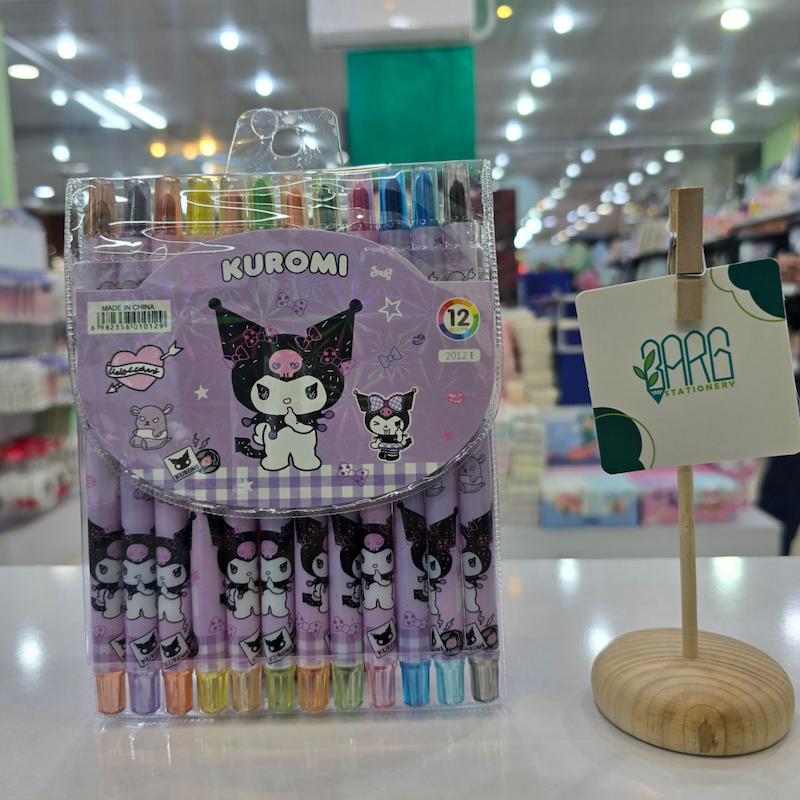 پاستل پیچی 12رنگ کرومی 