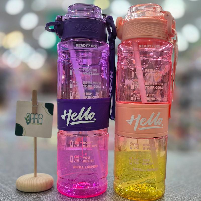 بطری نی دار دورچرم ۱۰۰۰میل هلو