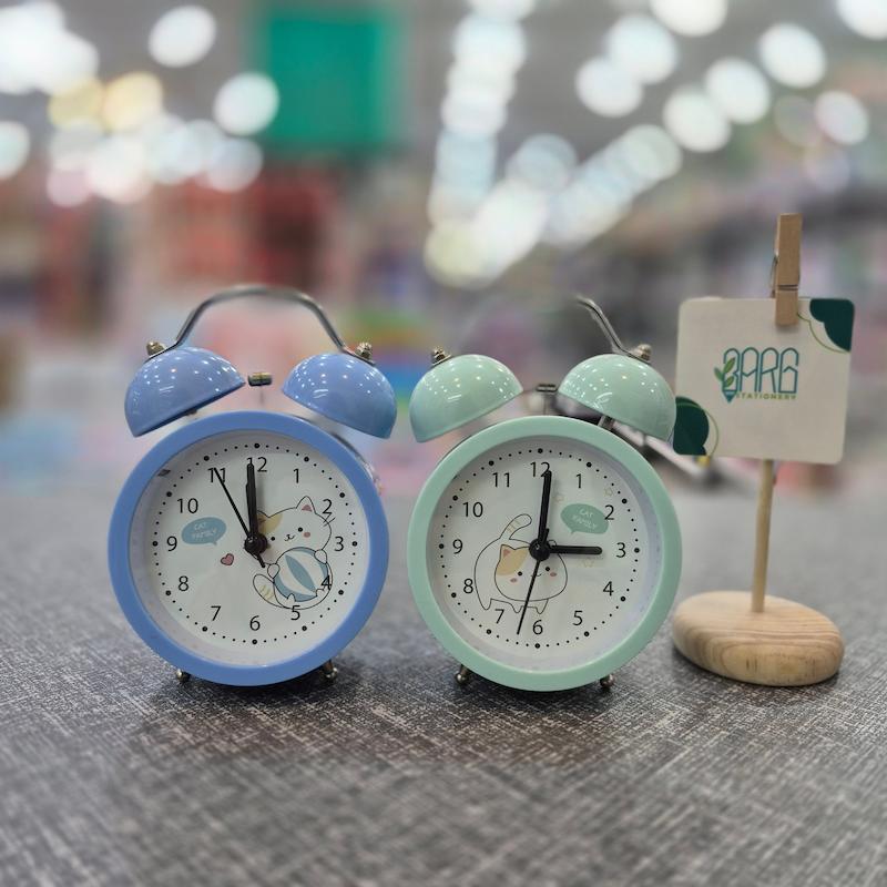 ساعت رومیزی گربه 