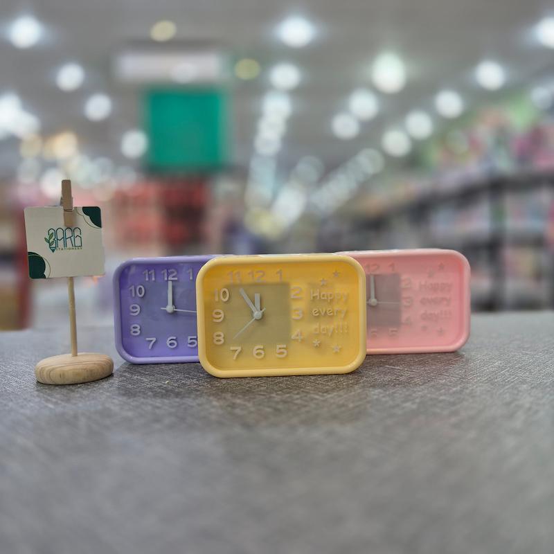 ساعت رومیزی پاستیلی هپی دی