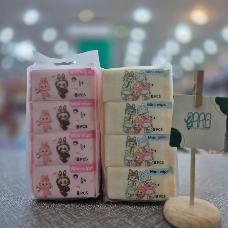 پک 8عددی دستمال مرطوب لبوبو