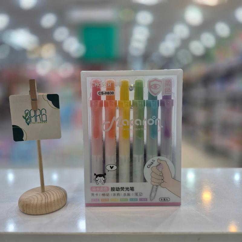 هایلایتر 6رنگ اتودی chosch 830