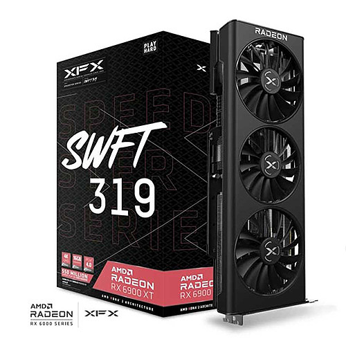 کارت گرافیک استوک ایکس اف ایکس مدل RX 6900XT XFX 16G SWFT