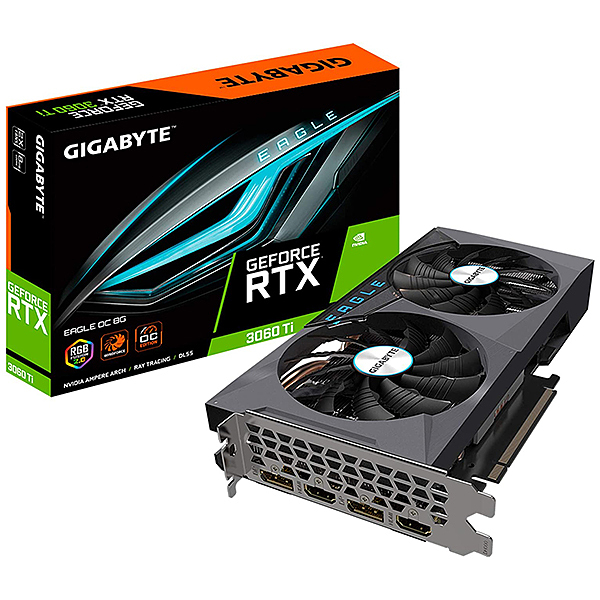 کارت گرافیک استوک گیگابایت مدل 3060TI Gigabyte 2fan 8G