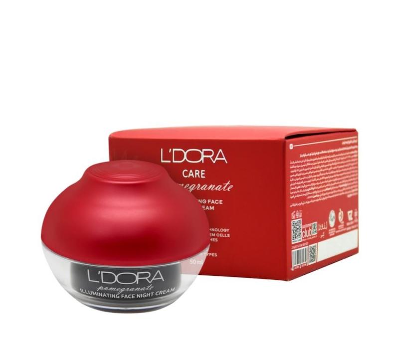 کرم روشن کننده شب صورت انار 