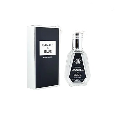 ادکلن کانال دی بلو فرگرانس ورد Canale di Blue Fragrance World (شنل بلو Bleu de Chanel) همراه جعبه