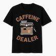 تیشرت باریستایار مدل Caffeine Dealer موجود در سایت باریستایار