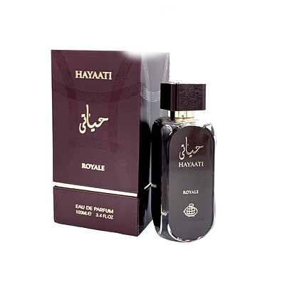 ادکلن فراگرنس ورد مدل حیاتی رویال100 میل/ Hayaati Royale