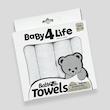 حوله دست و صورت نوزاد 4 عددی بیبی فورلایف Baby4Life