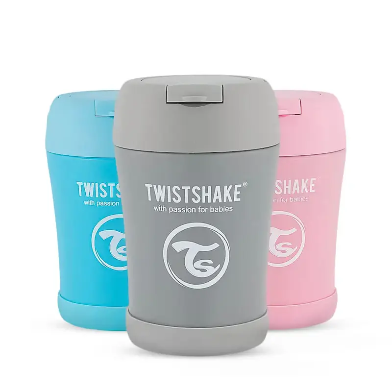 فلاسک غذای استیل 350 میل تویست شیک Twistshake کد 1204