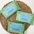 دستمال مرطوب 60عددی موستلا رایحه ملایم ضدحساسیت پایه آب mustela 