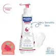 شامپو سر و بدن سوتینگ موستلا 300میل پوست بسیار حساس و ملایم mustela