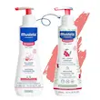 شامپو سر و بدن سوتینگ موستلا 300میل پوست بسیار حساس و ملایم mustela