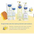 شامپو سر و بدن کلدکرم موستلا 300میل پوست خشک ضد حساسیت mustela
