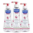 محلول پاک کننده فیزیو‌ب‌ب سوتینگ موستلا 300میل بدون نیاز به آبکشی mustela
