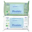 کپی دستمال مرطوب 60عددی موستلا رایحه ملایم ضدحساسیت پایه آب mustela 