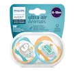 پستانک الترا ایر 6-18 ماه مدل پنگوین و لاکپشت کد SCF080/07 فیلیپس اونت Philips Avent
