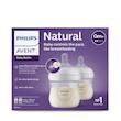 پک شیشه شیر طلقی دو عددی 125 میل مدل Natural Response اونت Avent