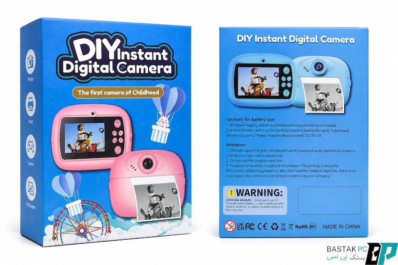 دوربین چاپ فوری کودک (DIY Instant Digital Camera)کد 4910