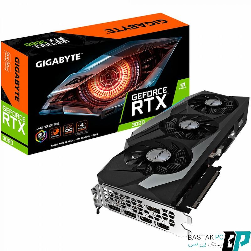 کارت گرافیک GIGABYTE RTX 3080 GAMING OC 10G