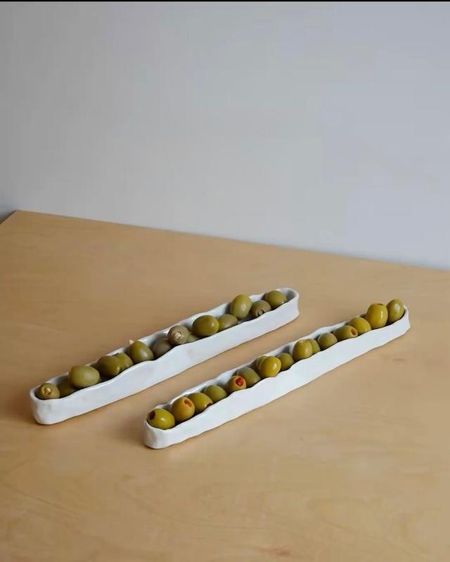 زیتون خوری سرامیکی|کد01