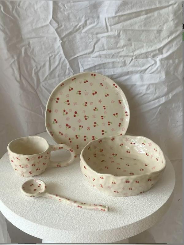 ست چهارتایی گیلاسی|سرامیکی