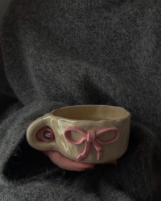 ماگ دفرمه طرح پاپیون