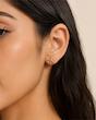 گوشواره طلا ستاره دریایی دانه‌ای از طلای ۱۸ عیار بَست