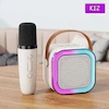 اسپیکر کارائوکه با 2 میکروفون مدل K12