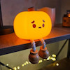 چراغ خواب سیلیکونی هفت رنگ مدل کدو تنبل 