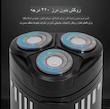 ماشین اصلاح صورت مسافرتی سه تیغ شارژی با سری جداشونده  مدل hz-218