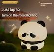 چراغ خواب سیلیکونی هفت رنگ مدل پاندا