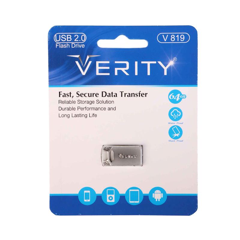 فلش وریتی (VERITY) مدل V819 ظرفیت 64GB
