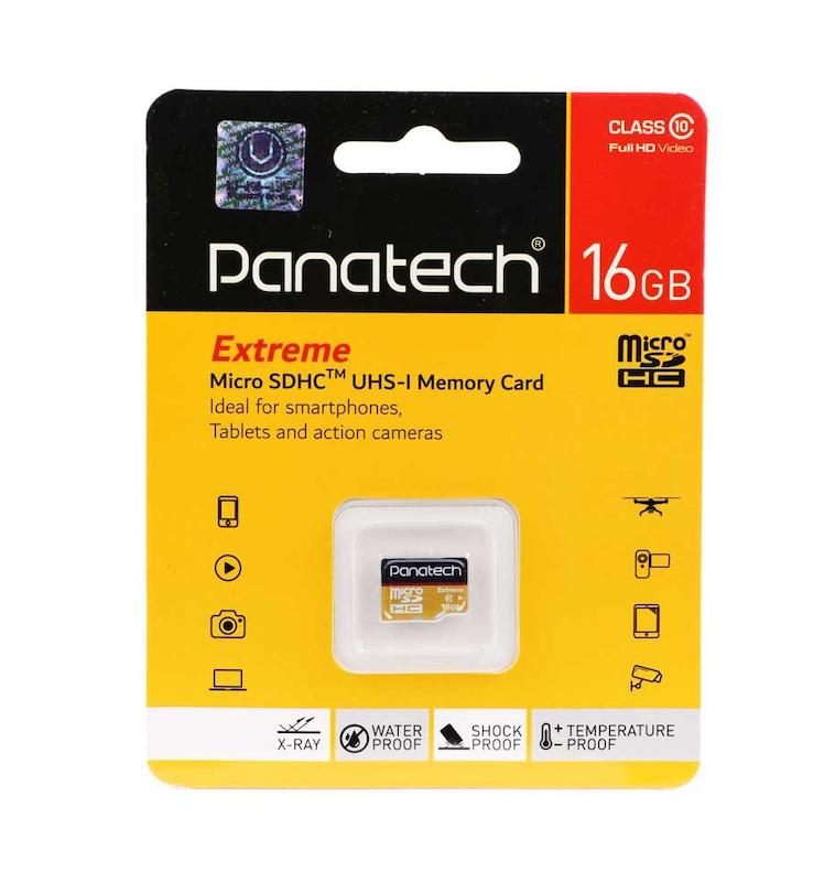 کارت حافظه پاناتک(PANATECH) سرعت 100Mb/s ظرفیت 16GB