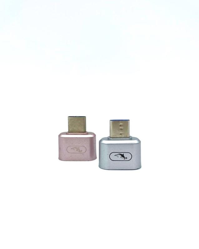 مبدل OTG اسکای دلفین USB به Type-C مدل SKYDOLPHIN OT05