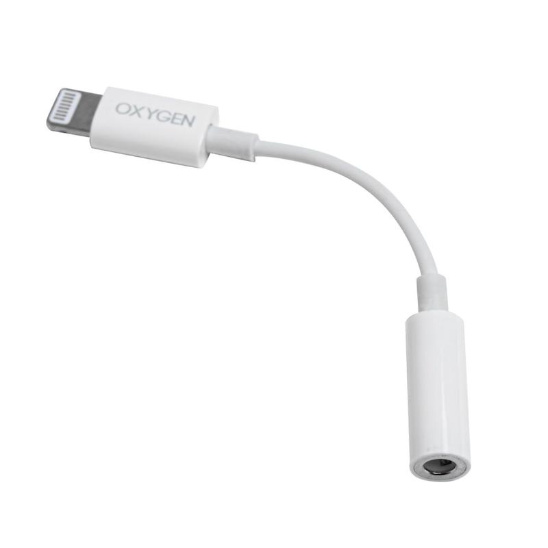 مبدل لایتنینگ به جک 3.5 میلی متری هدفون اپل اکسیژن مدل OXYGEN R-2