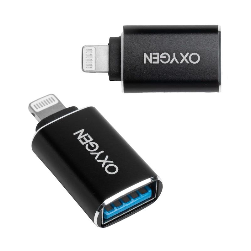 مبدل OTG لایتنینگ اکسیژن مدل OXYGEN Lightnin to USB R-1