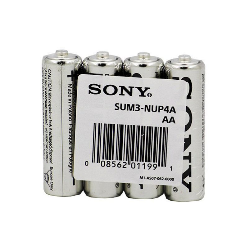  باتری سونی قلمی معمولی 4 عددی