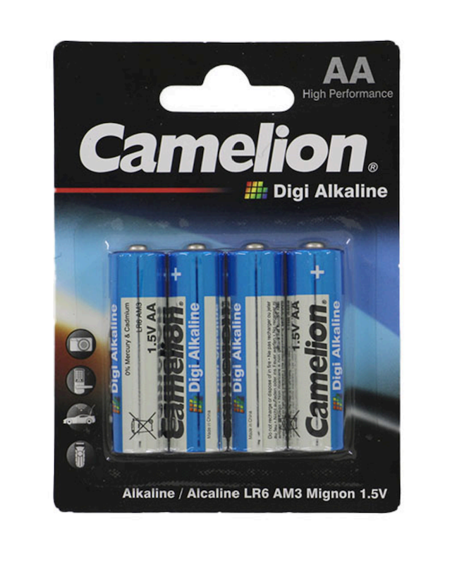 باتری قلمی دی جی آلکالاین کملیون (4 عددی) Camelion