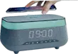 اسپیکر بلوتوثی چند منظوره (ساعت زنگدار +شارژ وایرلس) RGB 