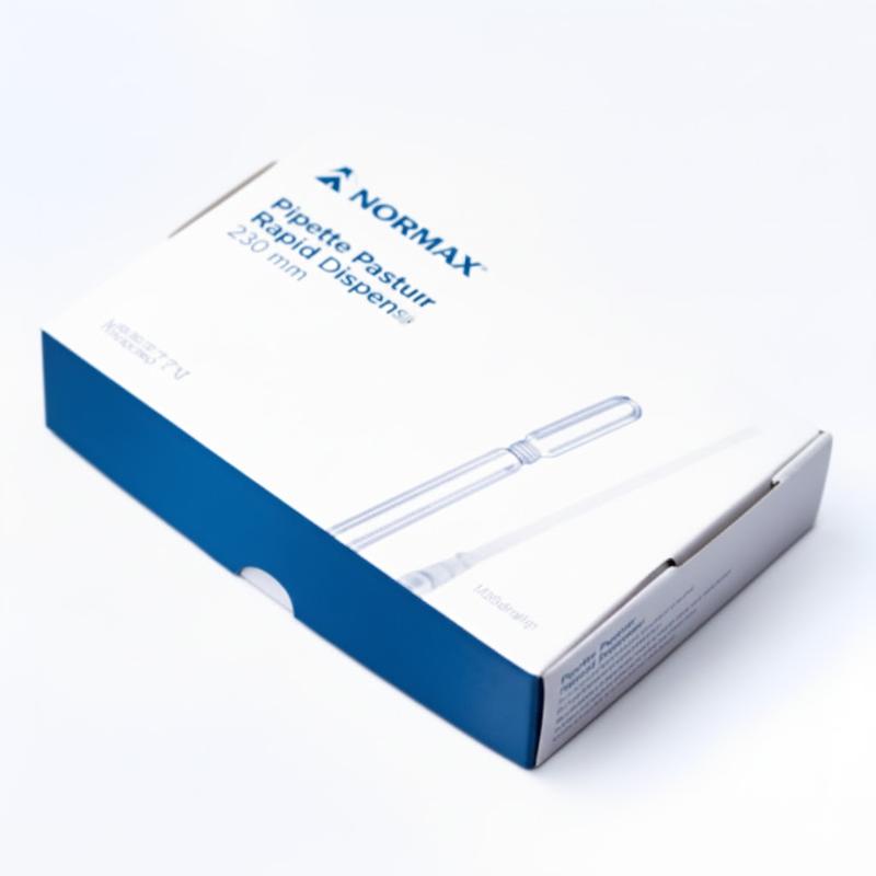 پیپت پاستور شیشه ای بلند - 230mm - نورمکس