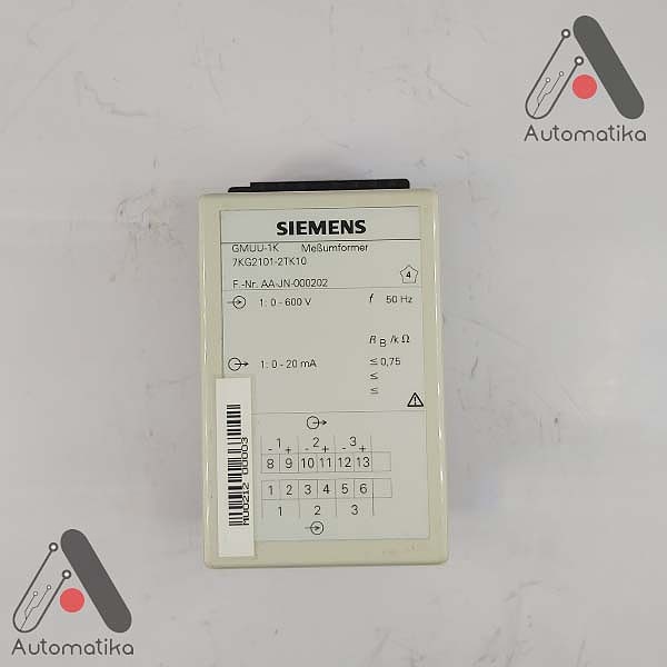 SIEMENS 7KG2101_2TK10