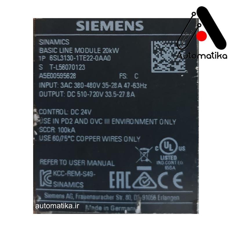 6SL3130-1TE22-0AA0