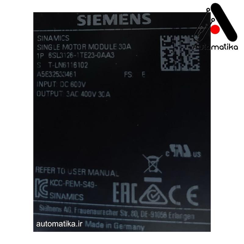 6SL3126-1TE23-0AA3