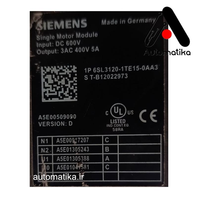  6SL3120-1TE15-0AA3